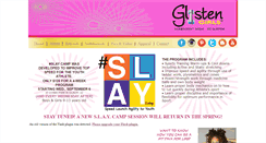 Desktop Screenshot of glistengirlsfitness.com